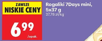 7 Days Rogaliki mini 5 × 37 g