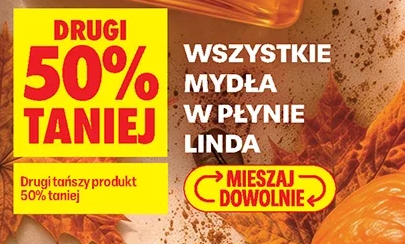 Wszystkie mydła w płynie Linda