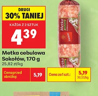Sokołów Metka cebulowa 170 g