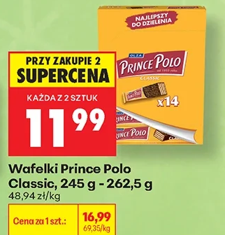 Prince Polo Wafelki Classic 245 g