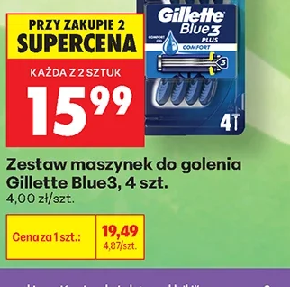 Gillette Zestaw maszynek do golenia Blue3 4 szt.