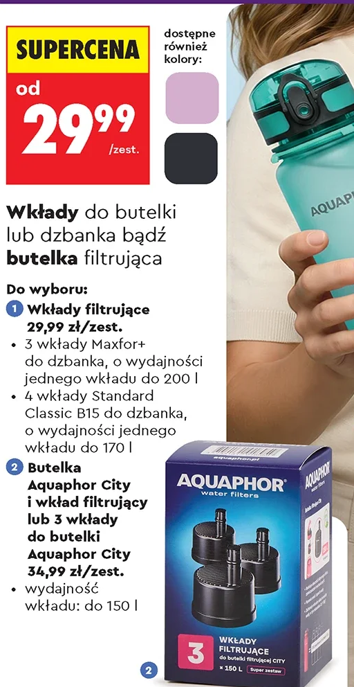 Aquaphor Wkłady filtrujące Standard Classic B15 1 szt.