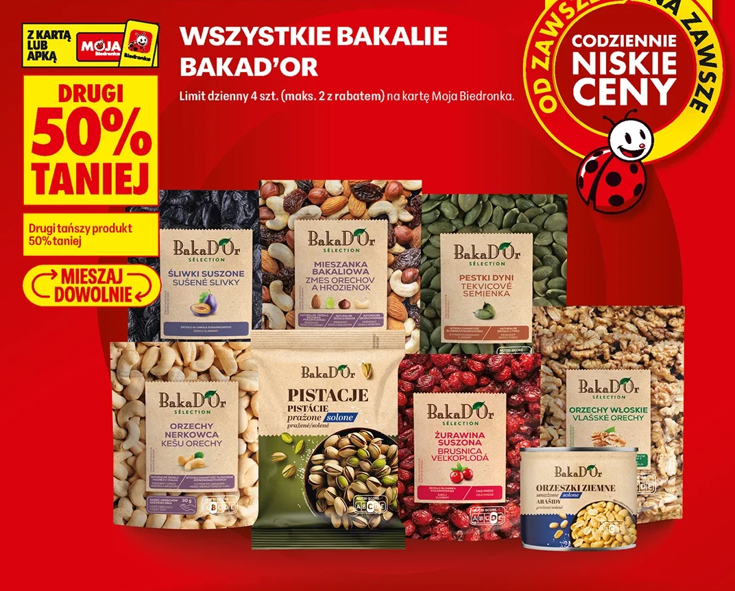 Wszystkie bakalie Bakad’Or