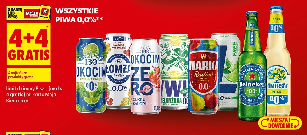 Wszystkie piwa 0,0%