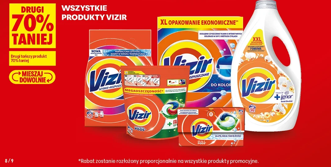 Wszystkie produkty Vizir