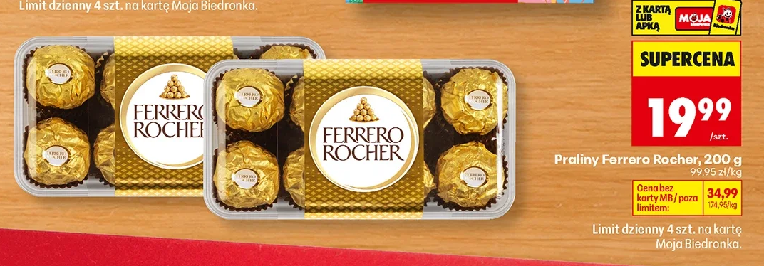 Ferrero Praliny Rocher 200 g