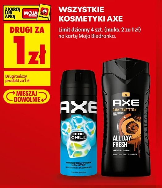 Wszystkie kosmetyki Axe