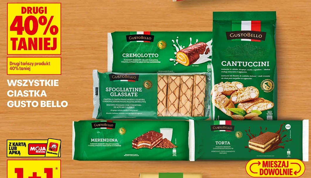 Wszystkie ciastka Gusto Bello