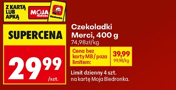 Merci Czekoladki 400 g