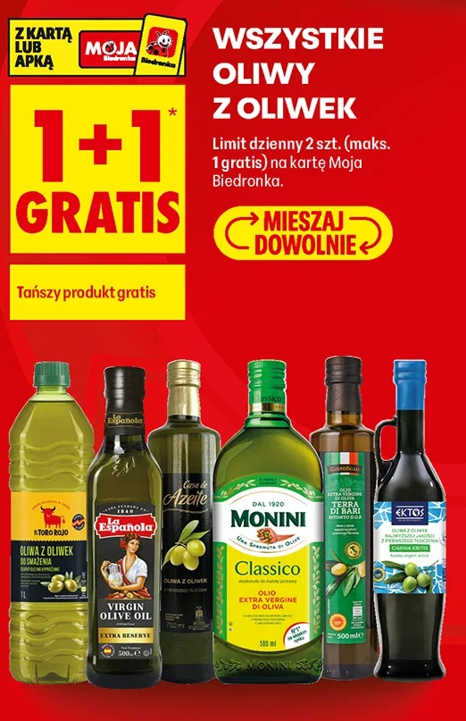 Wszystkie oliwy z oliwek