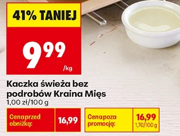 Kraina Mięs Kaczka świeża bez podrobów 1 kg
