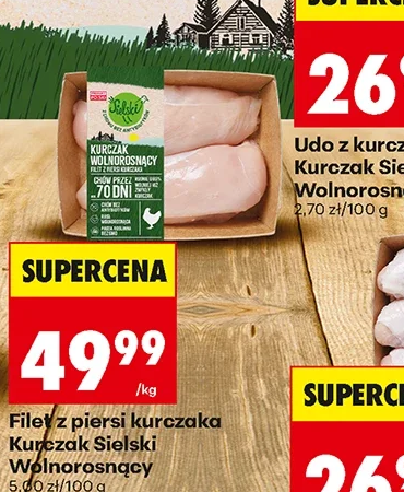 Filet z piersi kurczaka Kurczak Sielski Wolnorosnący 1 kg