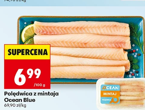Polędwica z mintaja Ocean Blue 1 kg