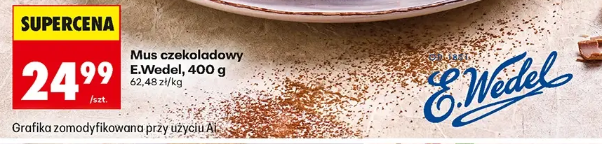 E.Wedel Mus czekoladowy 400 g