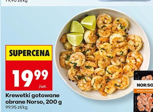 Norso Krewetki gotowane obrane 200 g