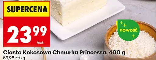 Princessa Ciasto Kokosowa Chmurka 400 g