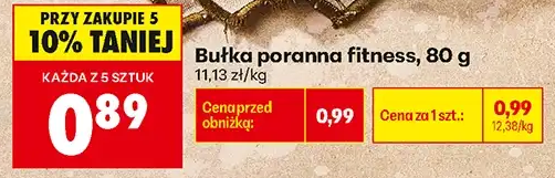 Bułka poranna fitness 80 g