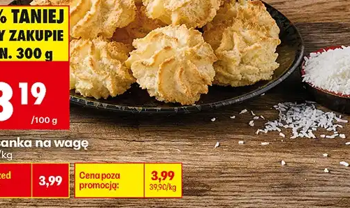 Kokosanka na wagę 1 kg