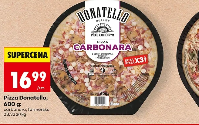 Donatello Pizza 600 g