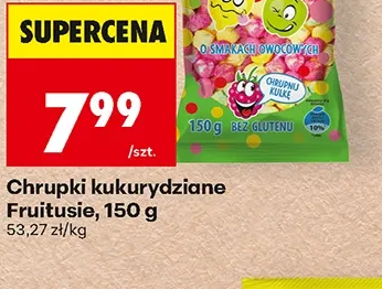 Chrupki kukurydziane Fruitusie 150 g