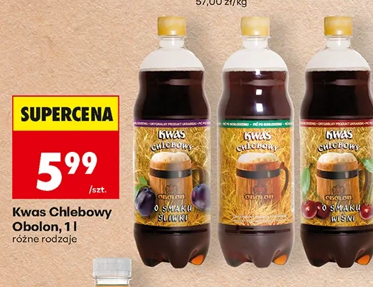 Obolon Kwas Chlebowy 1 l