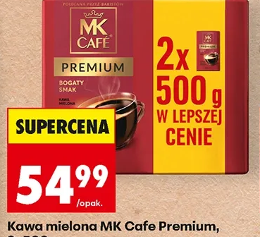 MK Cafe Kawa mielona Premium 2 × 500 g