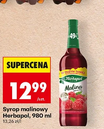 Herbapol Syrop malinowy 980 ml