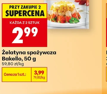 Bakello Żelatyna spożywcza 50 g