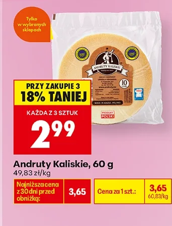Andruty Kaliskie 60 g