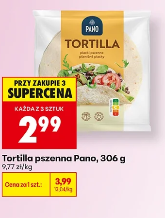 Pano Tortilla pszenna 306 g