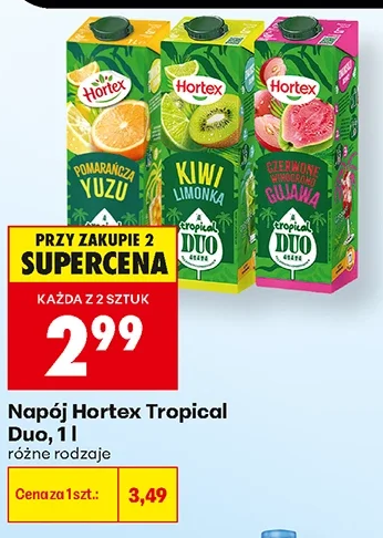 Hortex Napój Tropical Duo 1 l