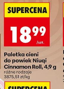 Niuqi Paletka cieni do powiek Cinnamon Roll 4,9 g