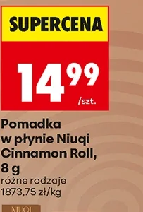 Niuqi Pomadka w płynie Cinnamon Roll 8 g