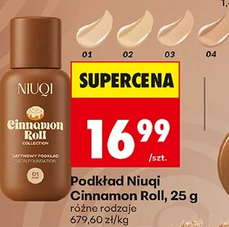 Niuqi Podkład Cinnamon Roll 25 g