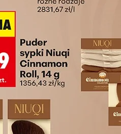 Niuqi Puder sypki Cinnamon Roll 14 g