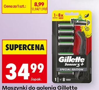 Gillette Maszynki do golenia Sensor3, rączka + 8 wkładów 1 szt.