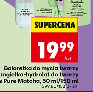 Familove Galaretka do mycia twarzy lub mgiełka-hydrolat do twarzy Pure Matcha 50 ml