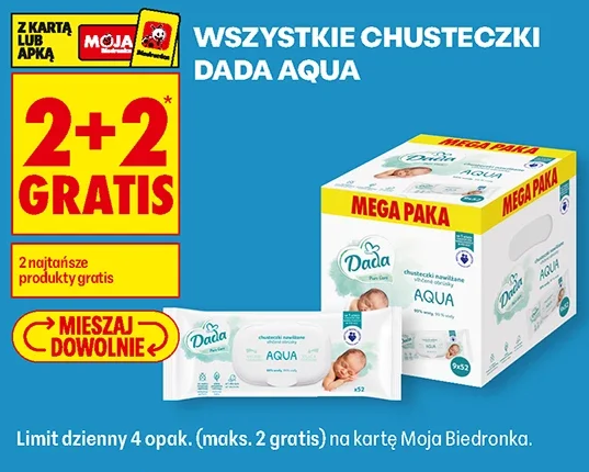 Wszystkie chusteczki Dada Aqua
