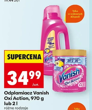 Vanish Odplamiacz Oxi Action 970 g