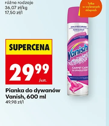 Vanish Pianka do dywanów 600 ml
