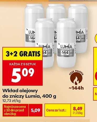 Lumia Wkład olejowy do zniczy 400 g