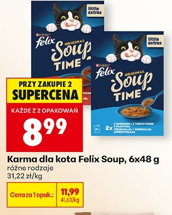 Felix Karma dla kota Soup 6 × 48 g