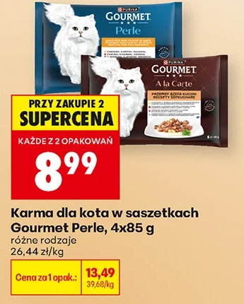 Gourmet Karma dla kota w saszetkach Perle 4 × 85 g