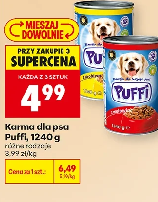 Pufi Karma dla psa 1240 g