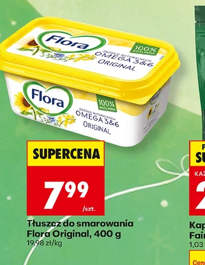 Flora Tłuszcz do smarowania Original 400 g