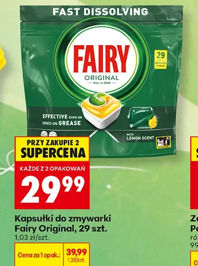 Fairy Kapsułki do zmywarki Original 29 szt.