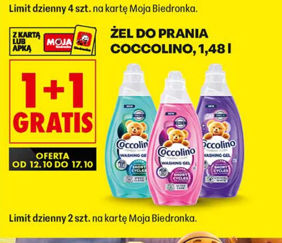 Żel do prania Coccolino, 1,48 l