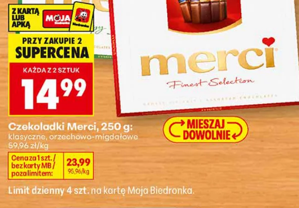 Merci Czekoladki 250 g