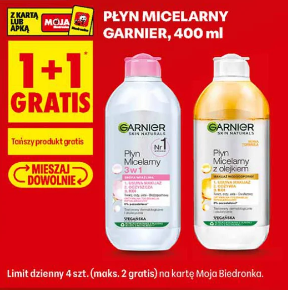 Płyn micelarny Garnier, 400 ml