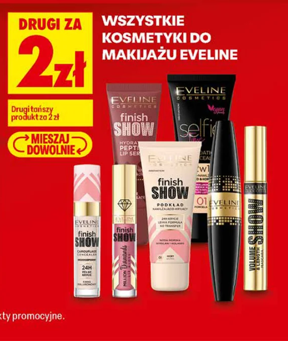Wszystkie kosmetyki do makijażu Eveline